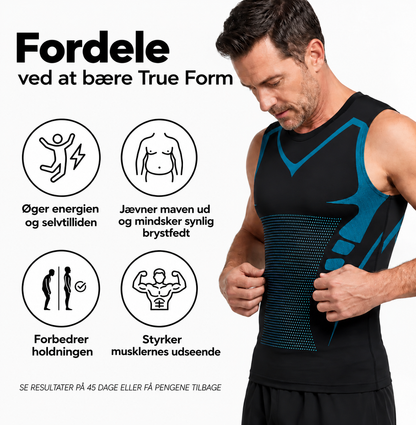 Trueform – Formende kompressionsundertrøje til mænd