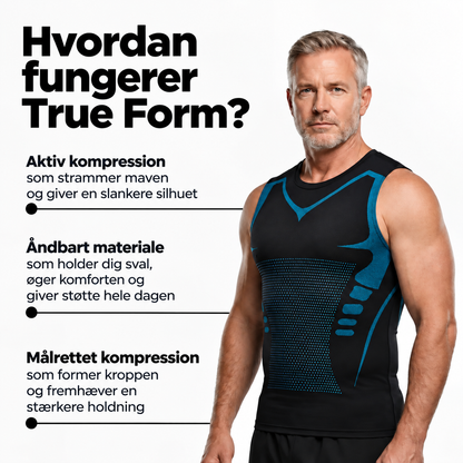 Trueform – Formende kompressionsundertrøje til mænd